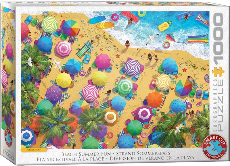Diversión de verano en la playa