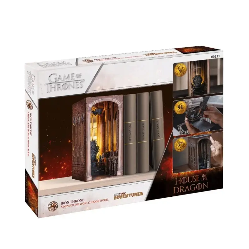 DIY Book Nook Kit - Tiny Adventures - Game of Thrones