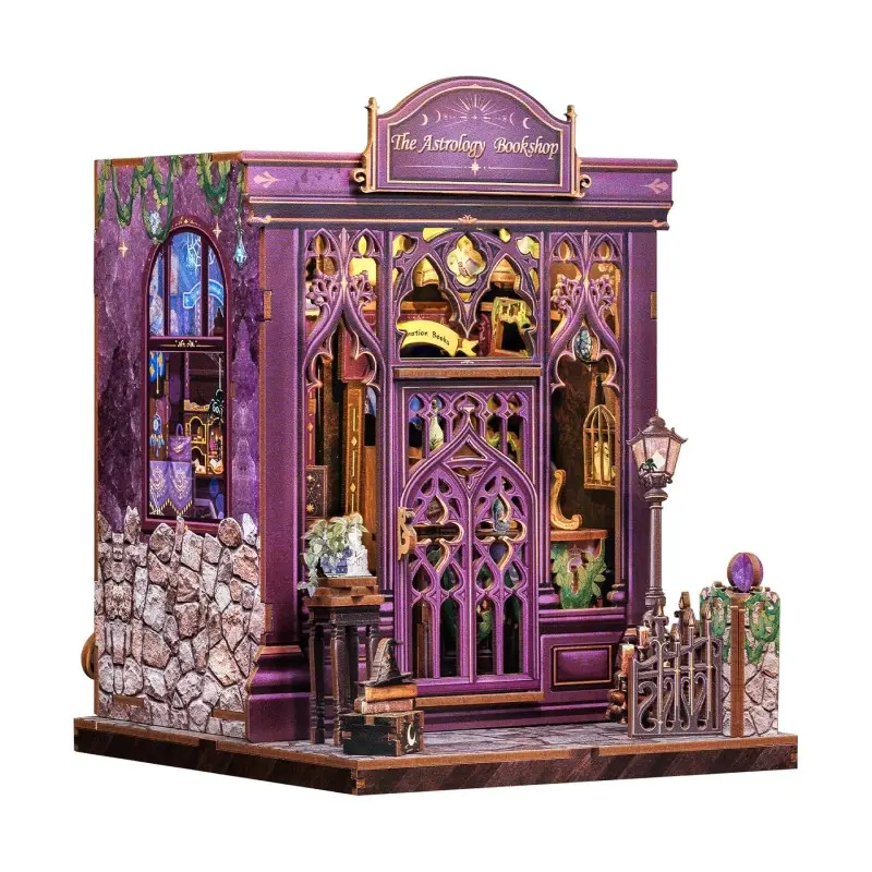 DIY Miniature House - City Walk - The Astrology Bookshop