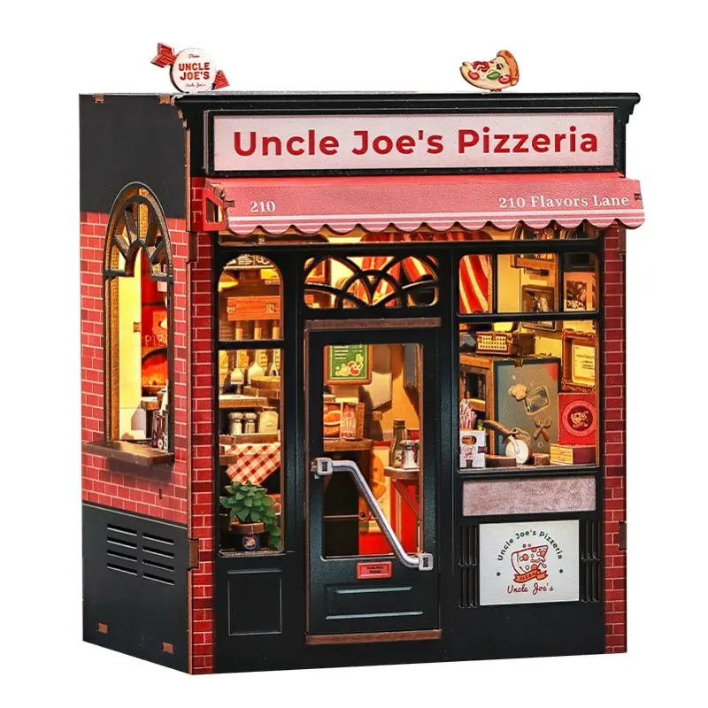 DIY Miniature House - City Walk - Uncle Joe's Pizzeria