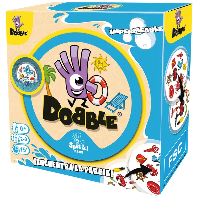 Dobble beach - Juego de cartas y observación