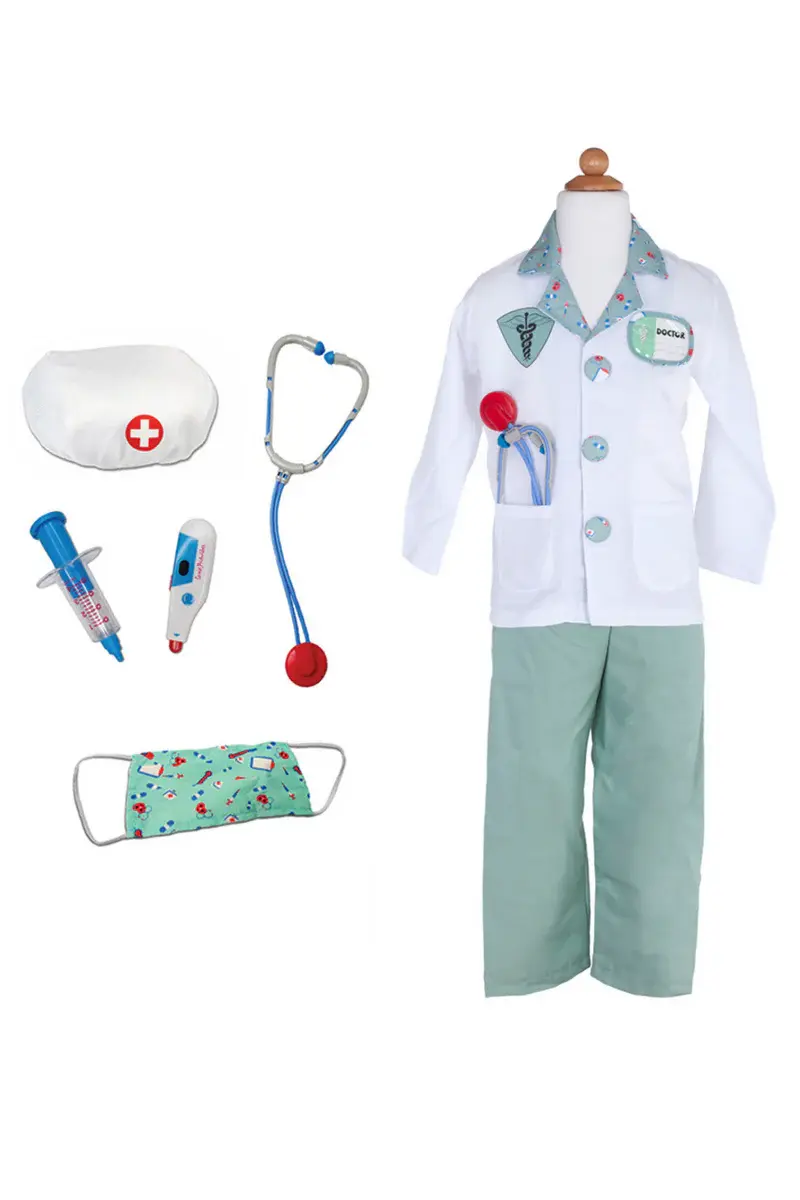 Doctor con accesorios Verde - Great Pretenders