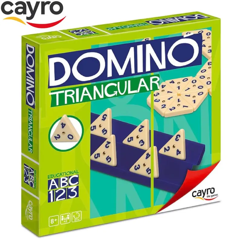 Dominó triangular juego Cayro