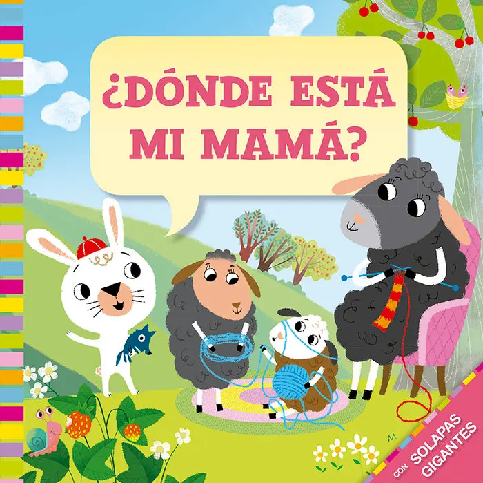 ¿Dónde está mi Mamá? - Solapas grandes