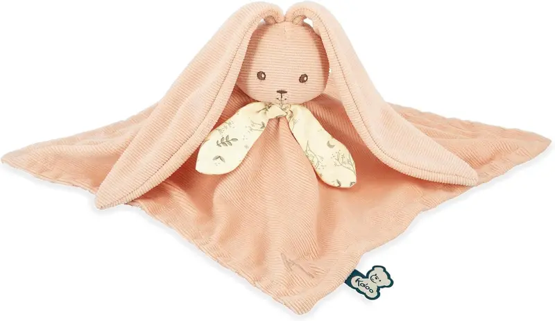 Doudou peluche conejo - manta conejo rosa 30 x 30 cm - kaloo k218017