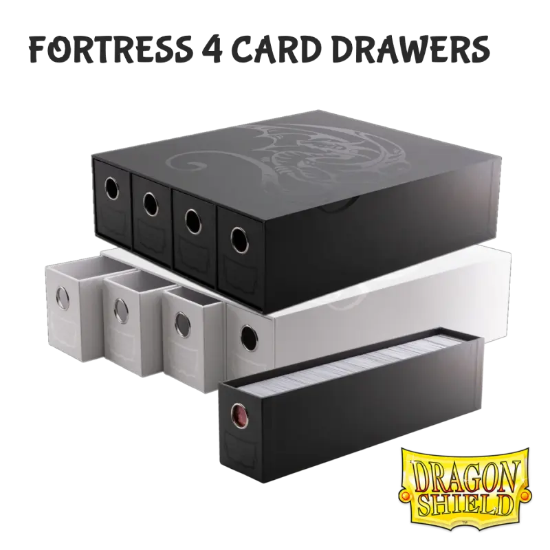 Dragon Shield - Fortress 4-Card Drawers Horizontal