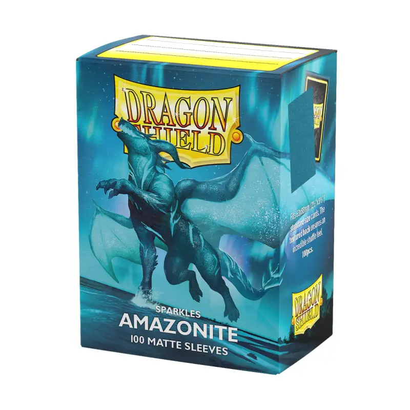 Dragon Shield - Standard Sleeves - Matte Amazonite (100 Sleeves)