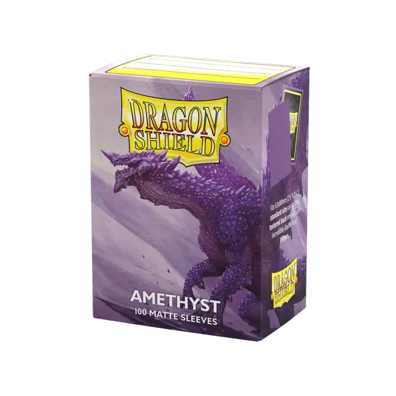 Dragon Shield - Standard Sleeves - Matte Amethyst (100 Sleeves)