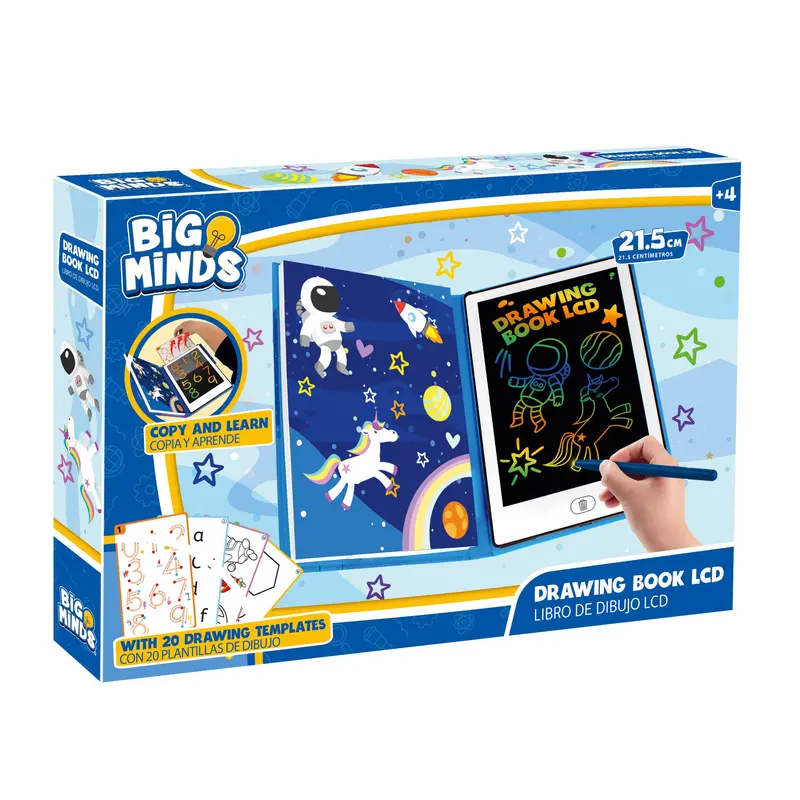 Drawing Book LCD Worldbrands BM803858 | Pantalla 21,5 cm | +4 Años