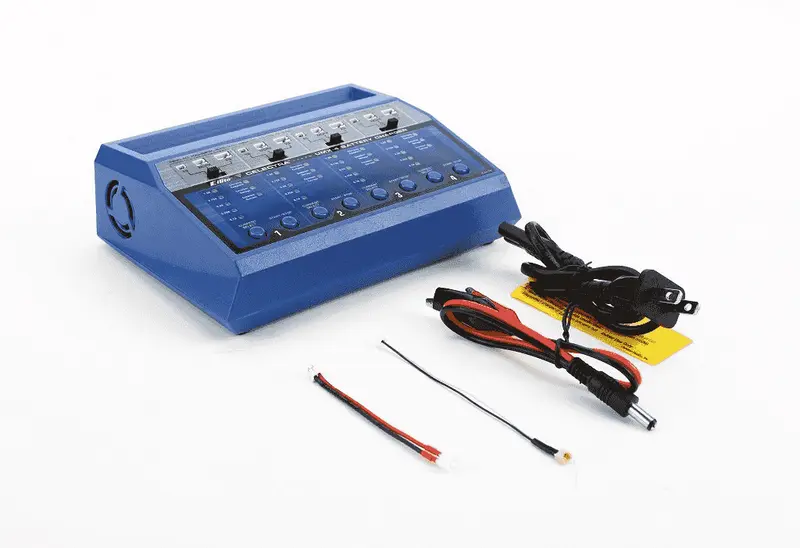 E-FLITE CARGADOR 4 X 9W LIPOS AC/DC
