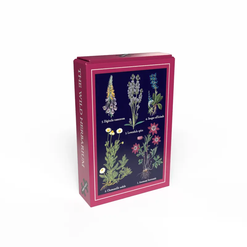 EL HERBARIO SALVAJE 99 piezas minipuzzle vintage