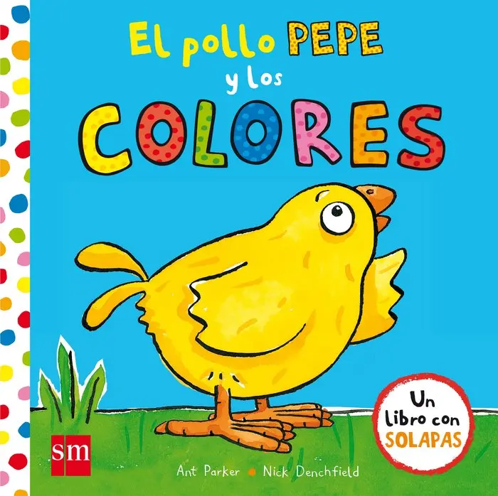 El pollo Pepe y los colores - Solapas
