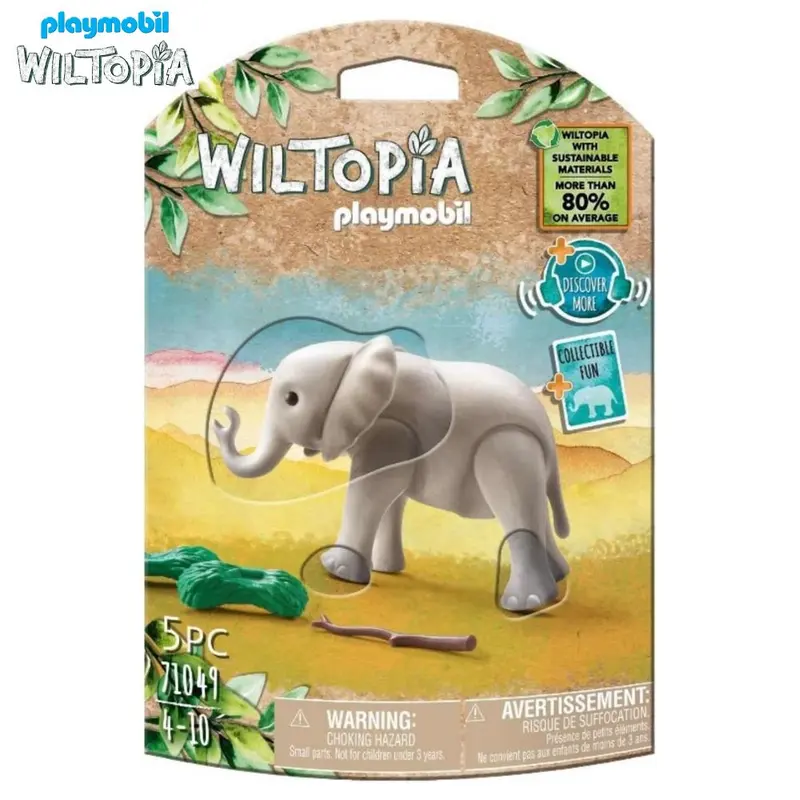 Elefante joven Playmobil 71049 Wiltopia