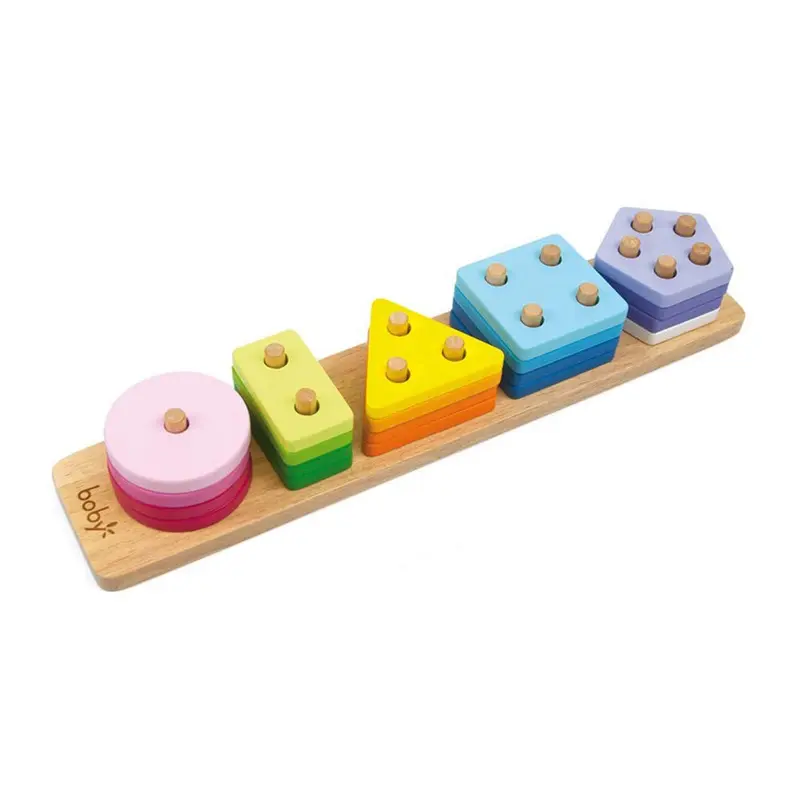 Encaje clasificador de formas geométricas - andreu toys