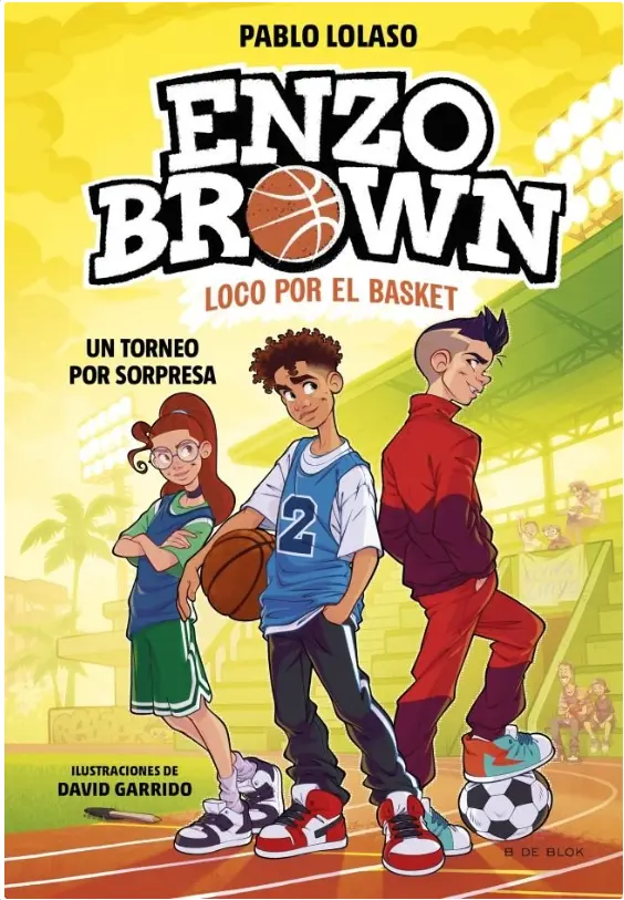 Enzo Brown, loco por el basket 3