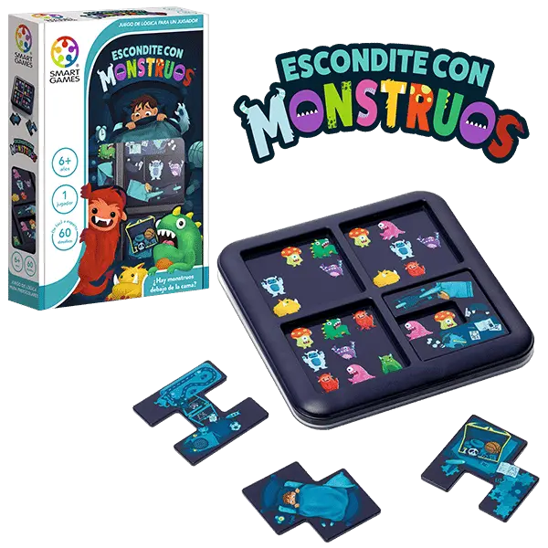 Escondite con monstruos - Juego de lógica