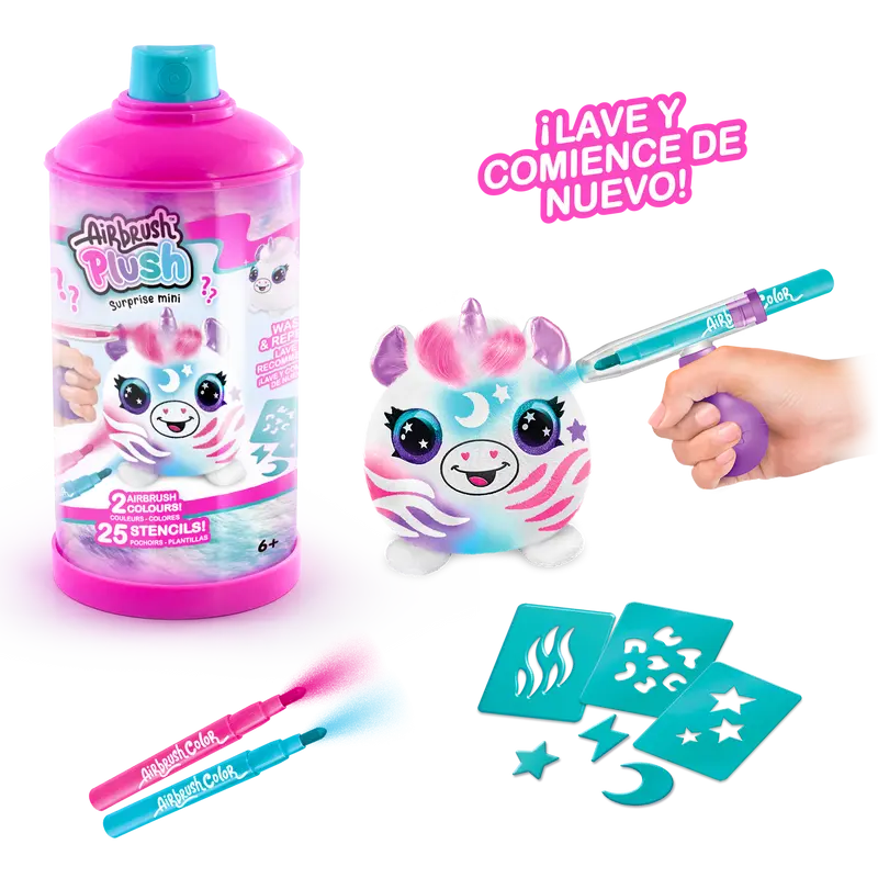 Espray de Colorea tu Mascota - Color your Pet Spray - Airbrush Plush - OFG282
