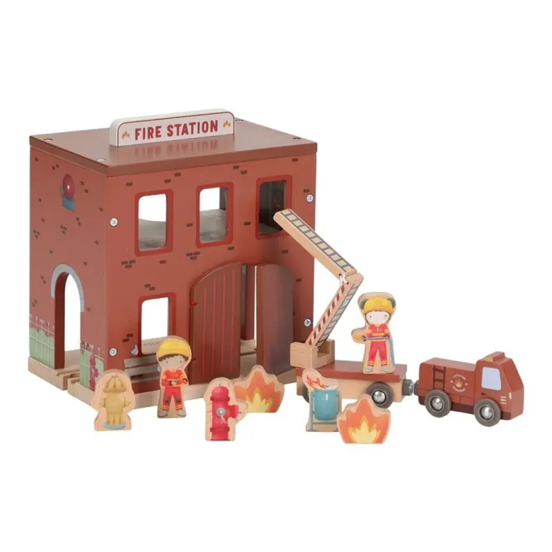 Estación de bomberos de madera FSC Little Dutch