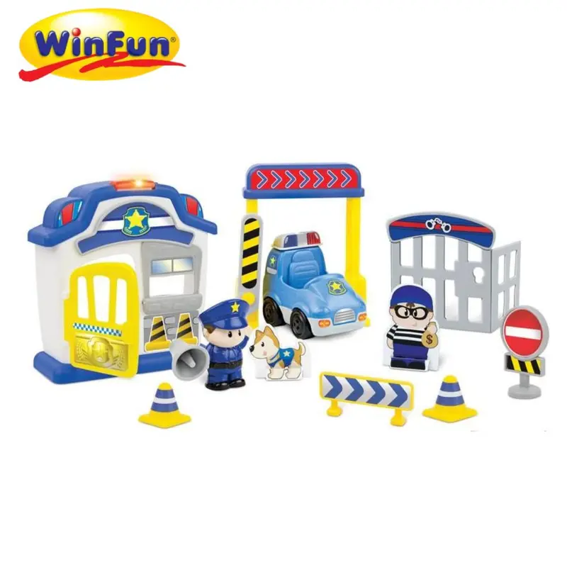 Estación de policía juguete comisaría bebés Winfun