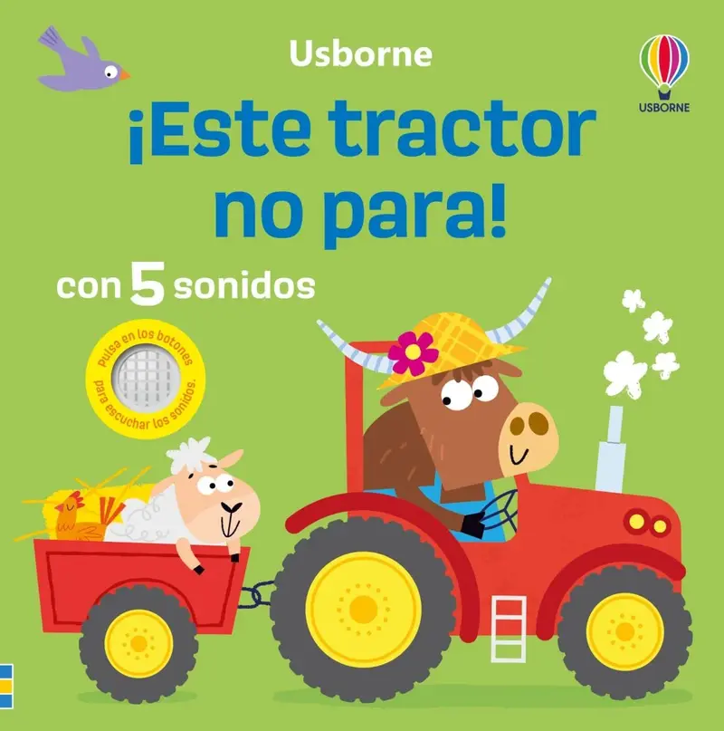 ¡Este tractor no para! - Libro musical