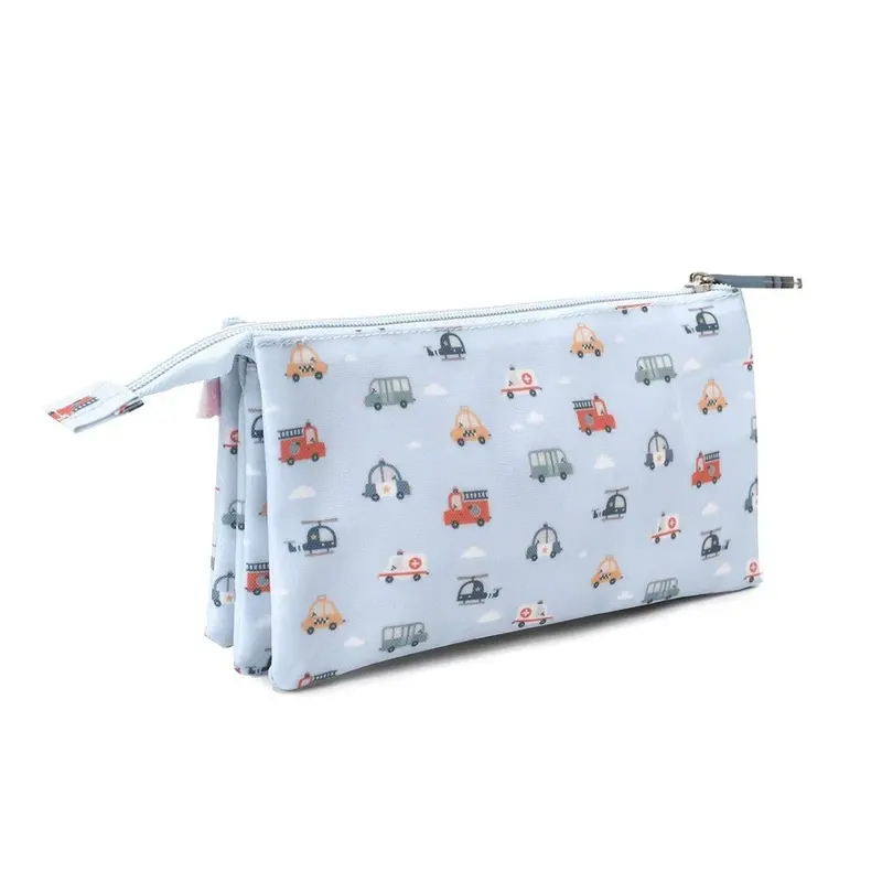 Estuche con 3 Compartimentos City cars Personalizable