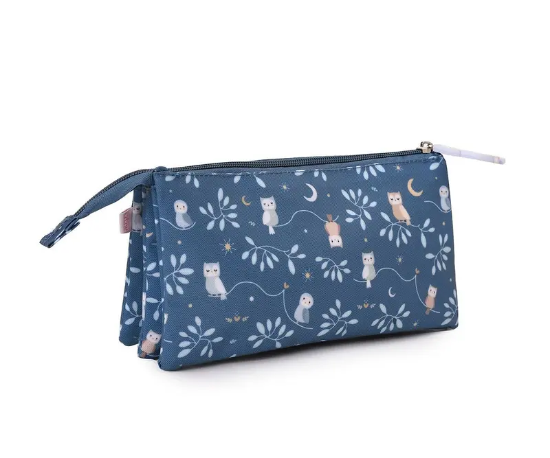 Estuche con 3 Compartimentos Magical Forest
