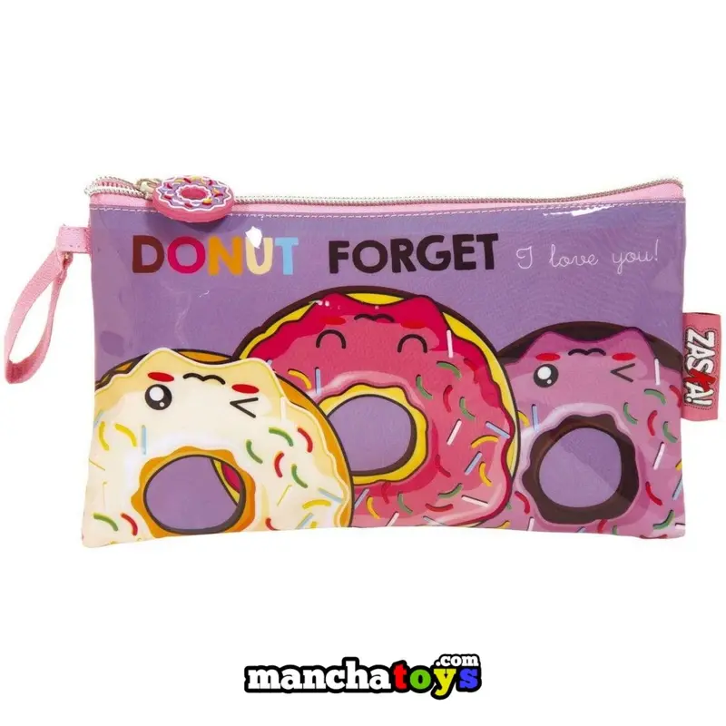 ESTUCHE DONUTS NECESER PORTATODO