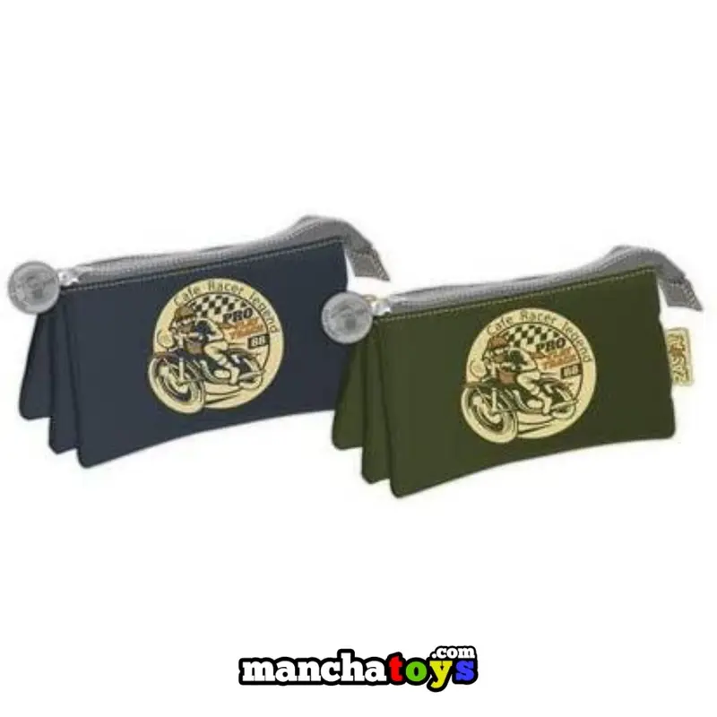 ESTUCHE PORTATODO TRIPLE CAFÉ RACER