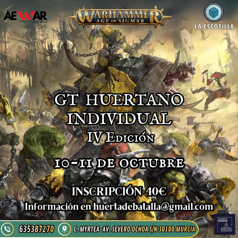 [EVENTO] GT Huertano Individual IV Edición 10 y 11 de octubre