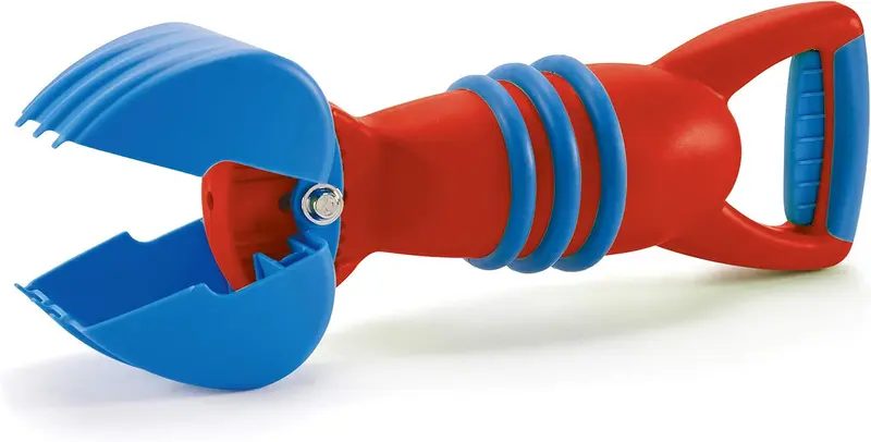 Excavadora de Arena Brazo de Agarre Rojo Hape - Juguete de Playa