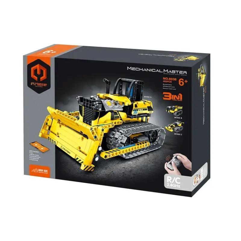 Excavadora radio control 3 en 1 - 452 pzas- IMMaster