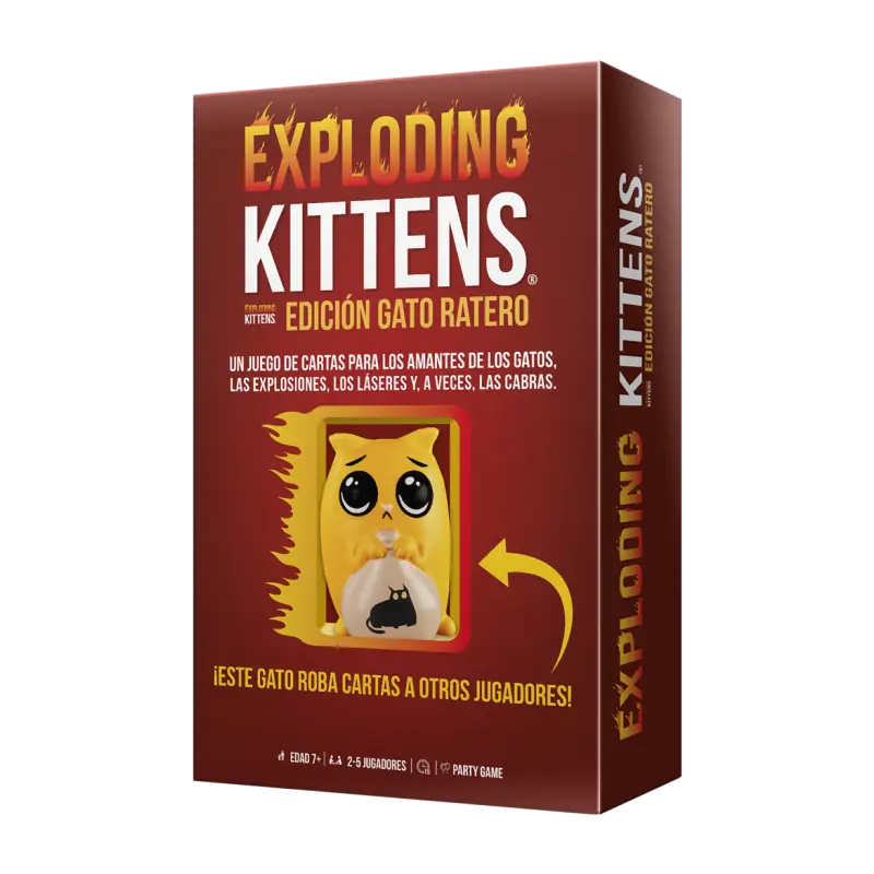 Exploding Kittens Ed. Gato Ratero