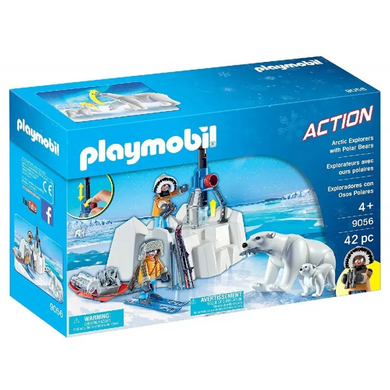 Exploradores con Osos Polares - Playmobil 9056