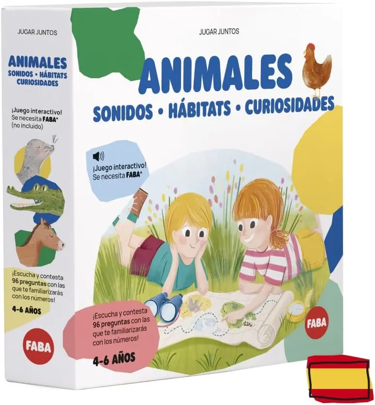 FABA Animales, Hábitats y Curiosidades – Juego Educativo 4-6 Años