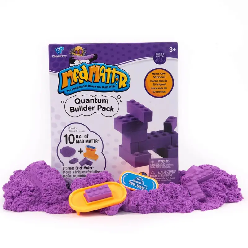 Fabrica ladrillos de Arena mágica Morado