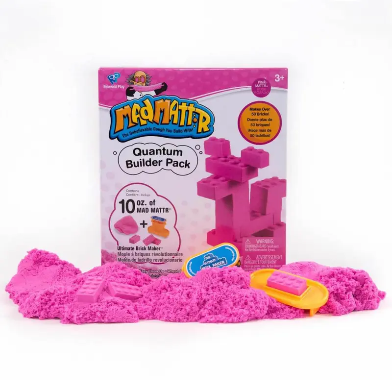 Fabrica ladrillos de Arena mágica Rosa