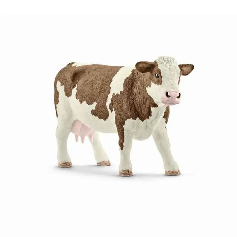 Figura animales Schleich vaca de raza Fleckvieh (13801)