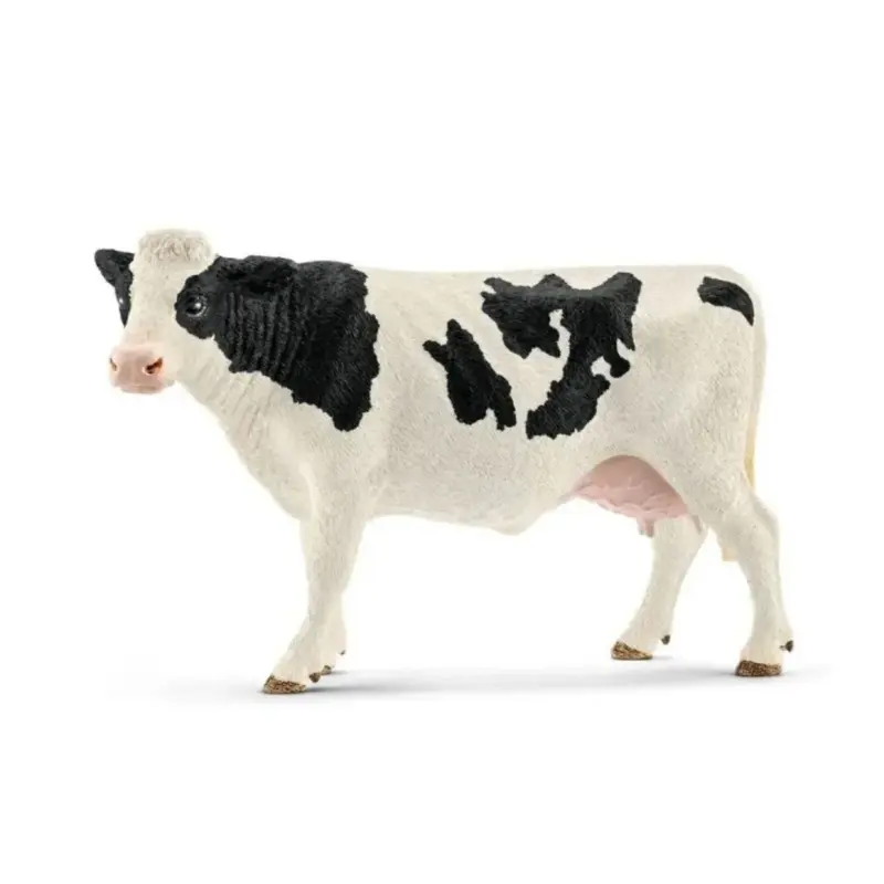 Figura animales Schleich vaca frisona de manchas negras (13797)