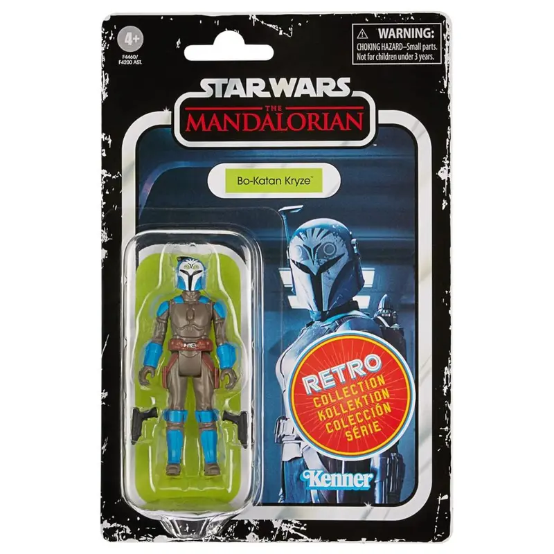 Figura Bo-Katan Kryze Star Wars retro Mandalorian