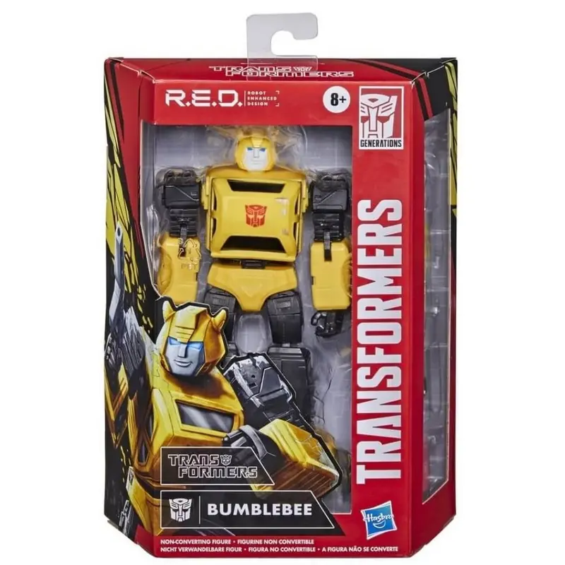 Figura Bumblebee G1 R.E.D. robot transformers 15cm