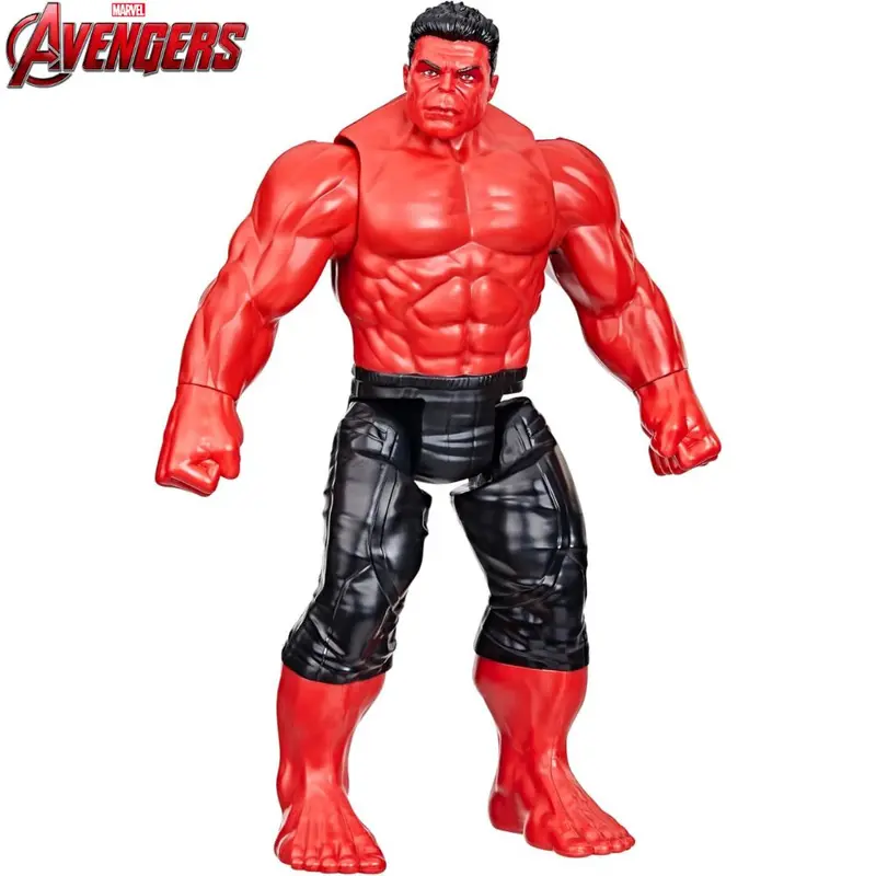 Figura Hulk rojo Avengers Marvel Titan Hero Series