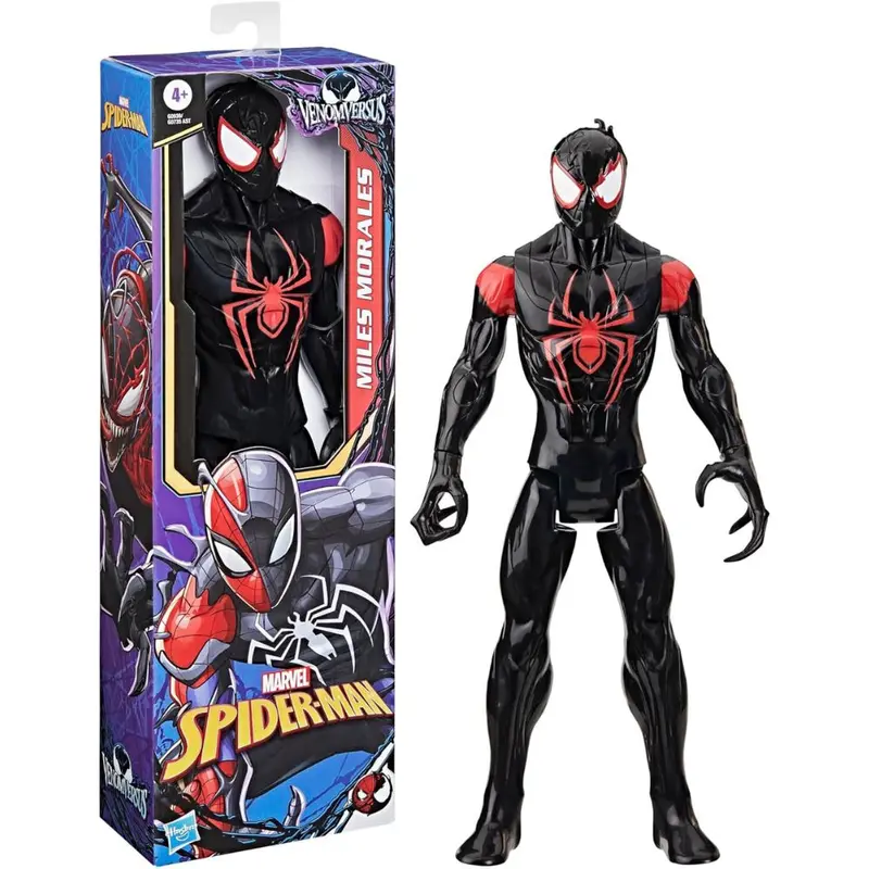 Figura Miles Morales Venomversus Titan Hero Series Marvel Spiderman
