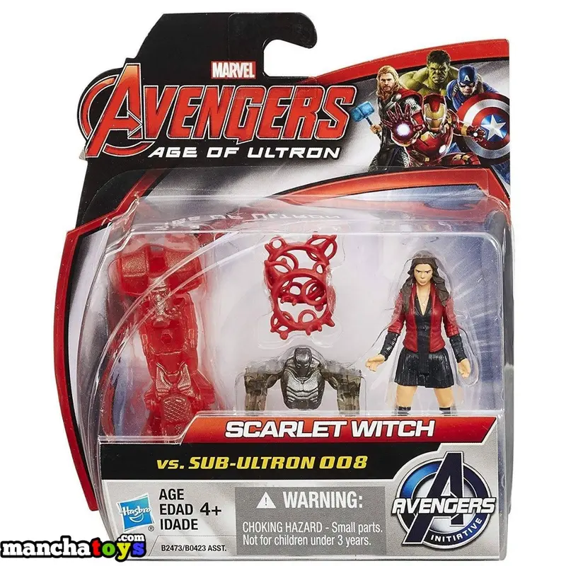 FIGURA SCARLET WITCH VS SUB-ULTRON 008 VENGADORES MARVEL villanos