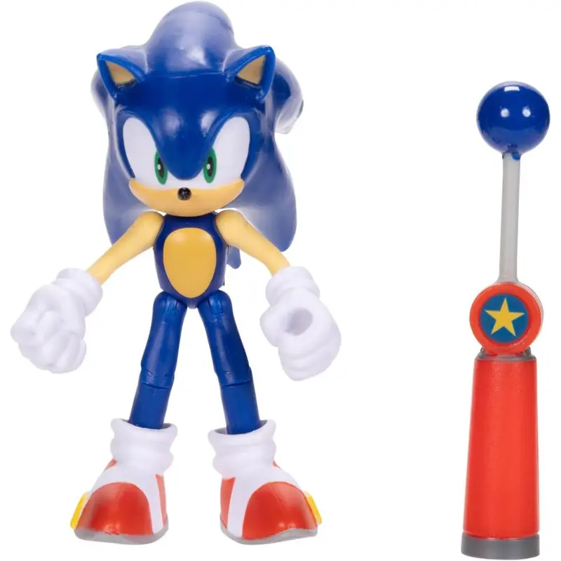 Figura Sonic 10 cm con accesorio The Hedgehog Jakks