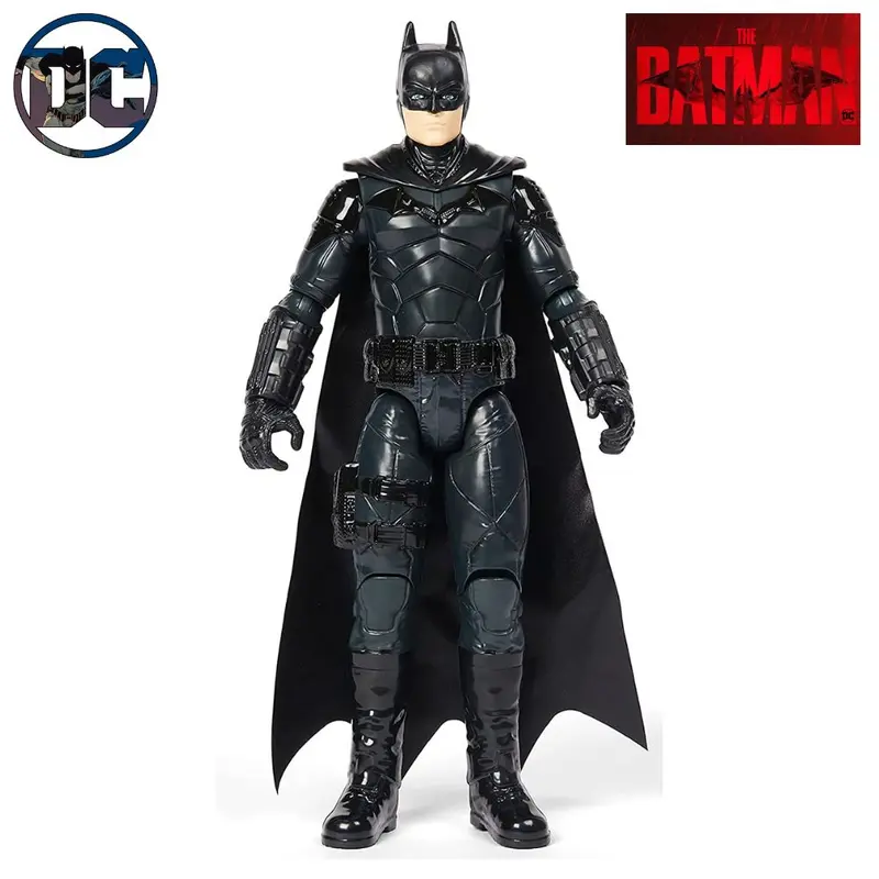 Figura The Batman capa tela DC 30 cm diseño película