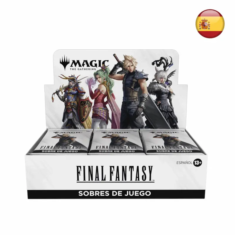 Final Fantasy - Caja de sobres de juego (Español)