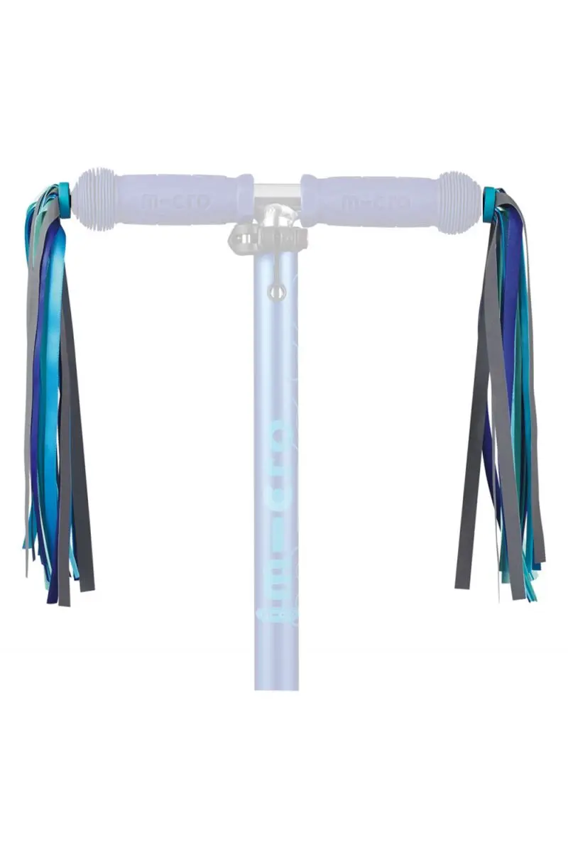 Flecos Manillar Azul Reflectante