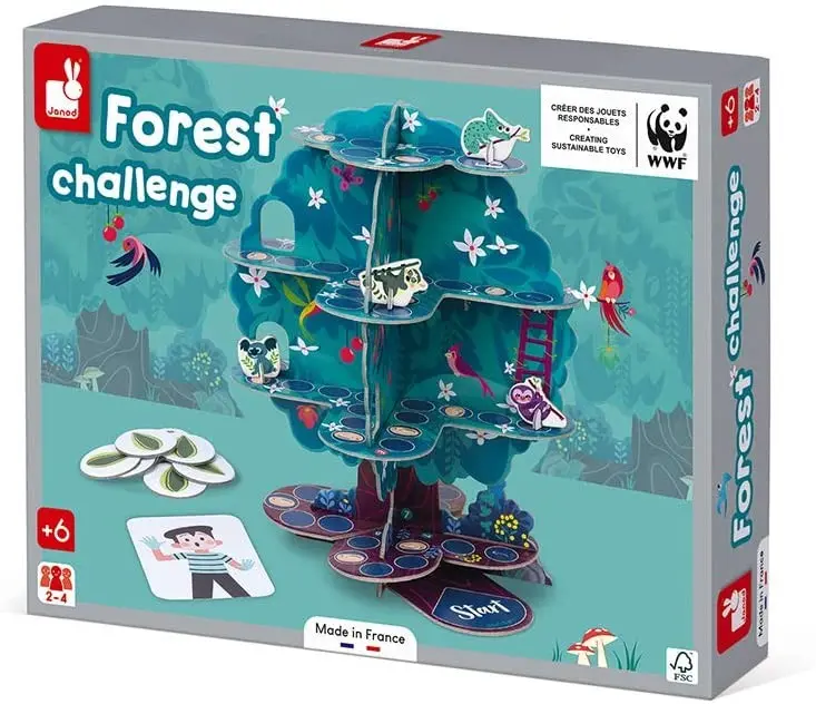 FOREST CHALLENGE,JUEGO DE RECORRIDO - Janod 08639