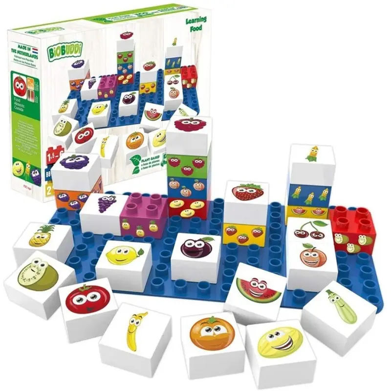 FRUTAS 27 PIEZAS + BASE - RODATOYS