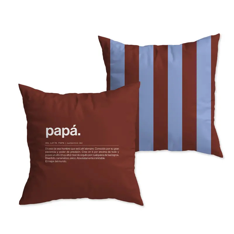 Funda de cojín "Papá." - UO